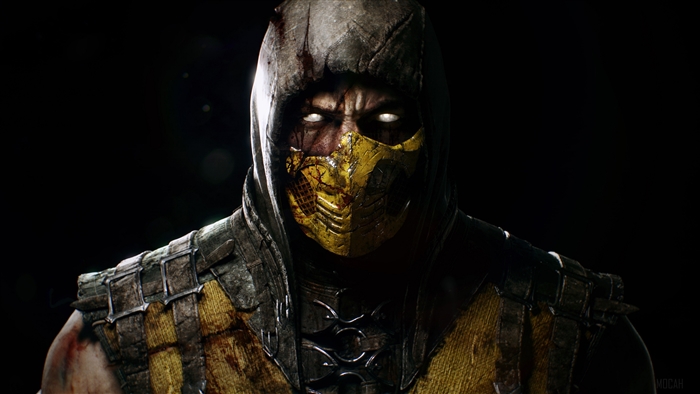 Scorpion from Mortal Kombat 4K