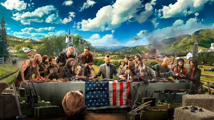 Far Cry 5 The Last Supper 4K