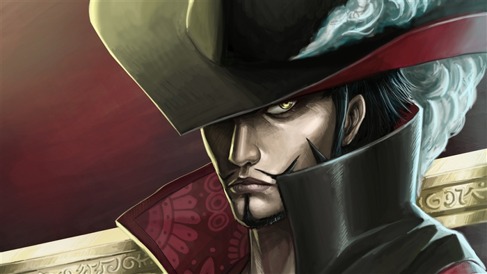 Dracule Mihawk from One Piece 4K