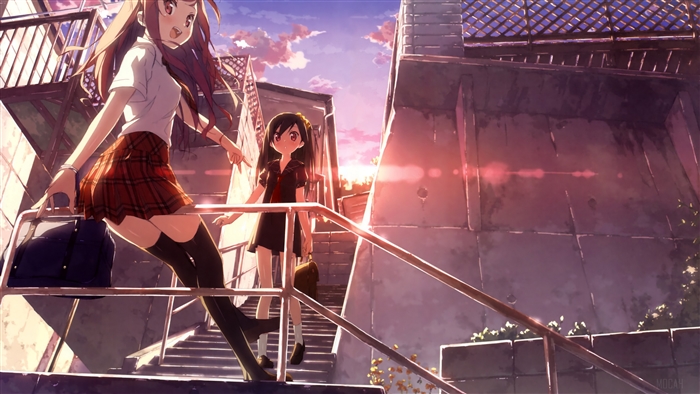 5 Nenme no Houkago: Kurumi and Nagisa 4K