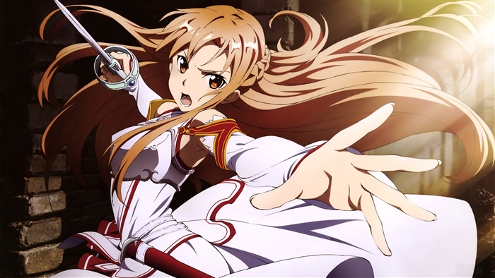 Asuna Yuuki from Sword Art Online 4K