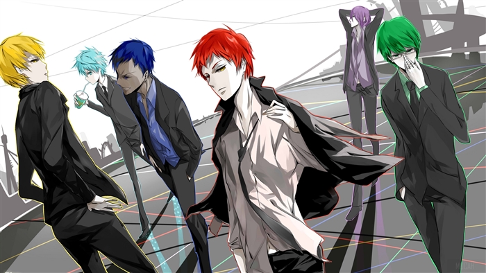 Characters from Kuroko's Basketball 4K