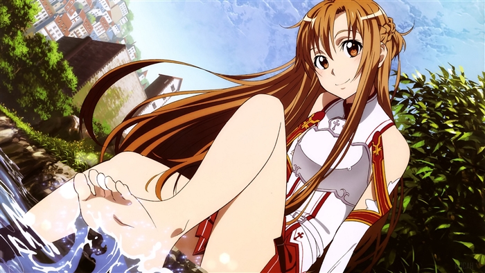 Asuna Yuuki from Sword Art Online 4K