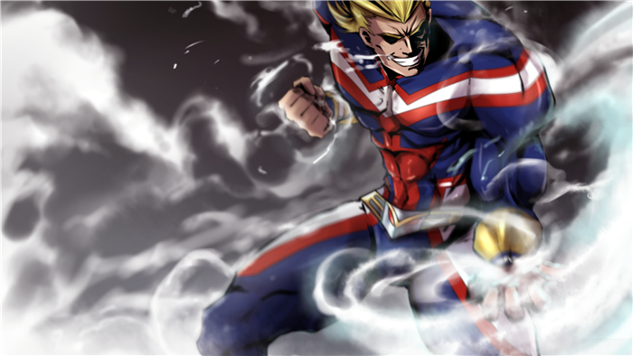 All Might from My Hero Academia 4K