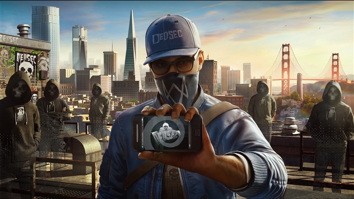 Marcus Holloway and DedSec from Watch Dogs 2
