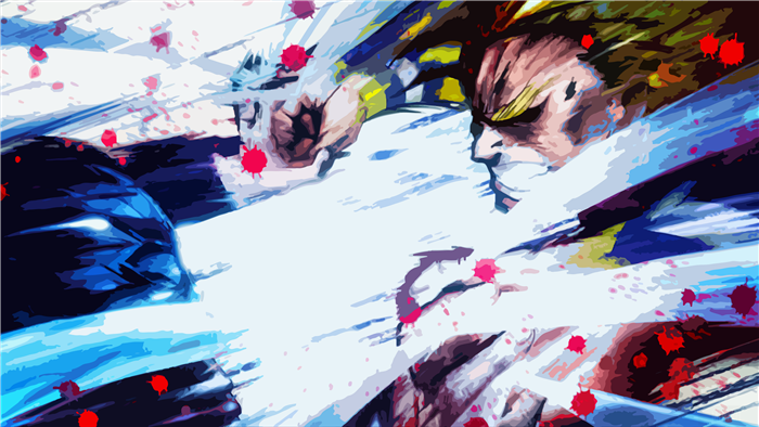 All Might and All For One clash in My Hero Academia 4K