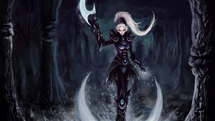 Diana from League of Legends 4K