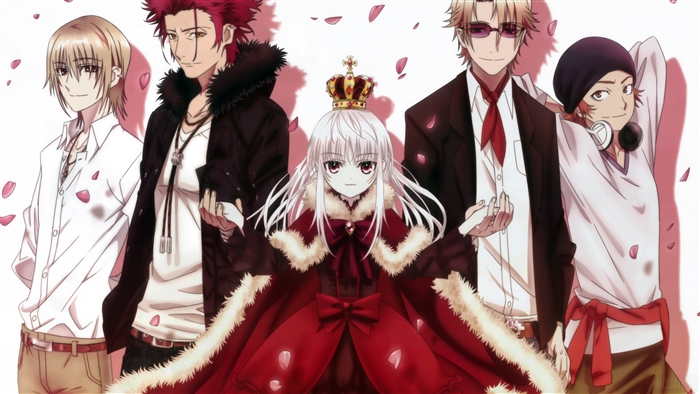 K Project Characters Group with Anna Kushina 4K