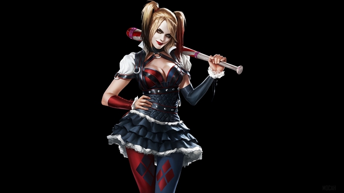 Harley Quinn with Baseball Bat