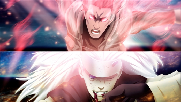Naruto 4K Epic Battle: Madara Uchiha vs Might Guy