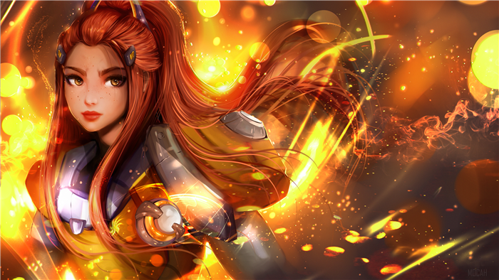 Brigitte from Overwatch 4K