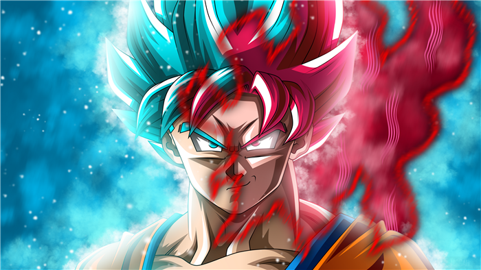 Goku Intense Dual Transformation Dragon Ball Super 4K