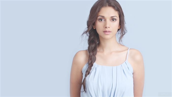 Aditi Rao Hydari with a braid