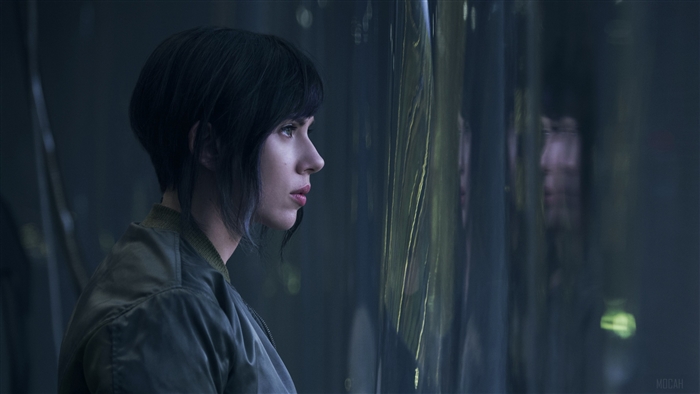Scarlett Johansson as Major in Ghost in the Shell 4K