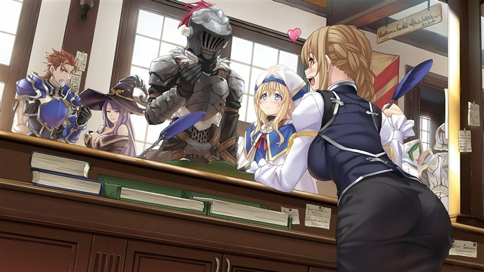Goblin Slayer Guild Girl Priestess Spearman Witch