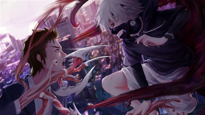 Ken Kaneki and Shinichi Izumi 4K