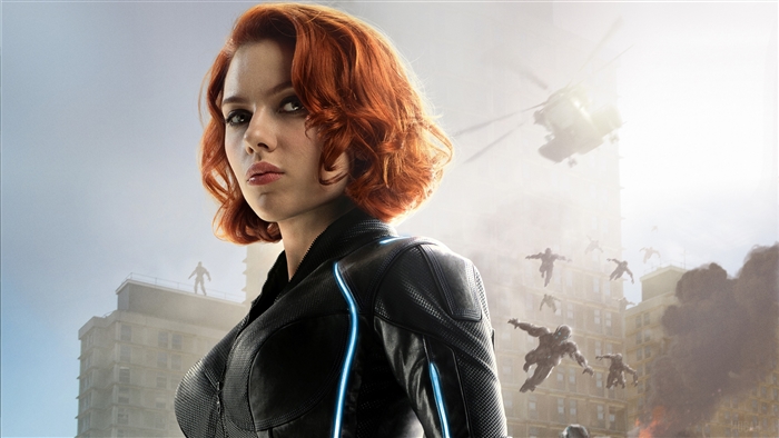 Black Widow from Avengers: Age of Ultron 4K