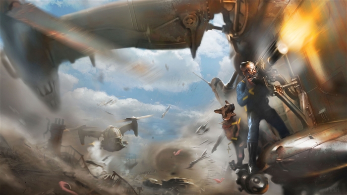 Concept Art for Fallout 4 4K