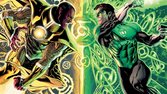 Green Lantern vs Sinestro 4K