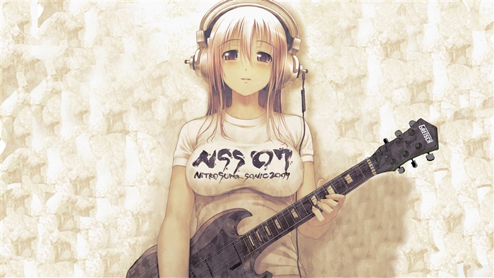 Super Sonico from Nitro Super Sonic 2009