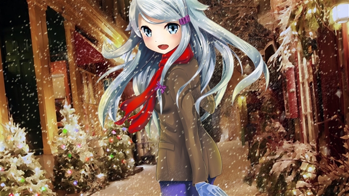 Nayuta Kani from Imouto sae Ireba Ii. in snow