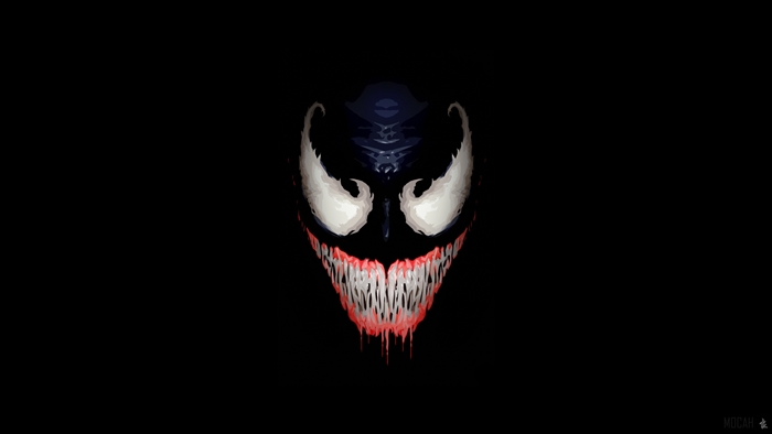 Venom face 4K
