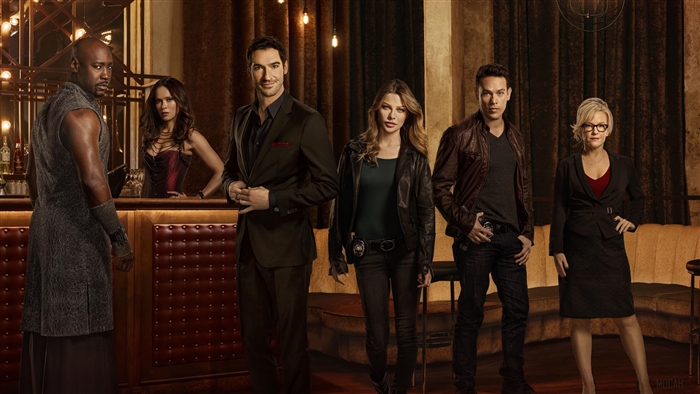 Lucifer Morningstar and cast from Lucifer 4K