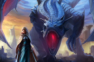 Woman Warrior and Dragon 4K