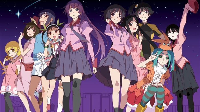 Monogatari Series Characters 4K