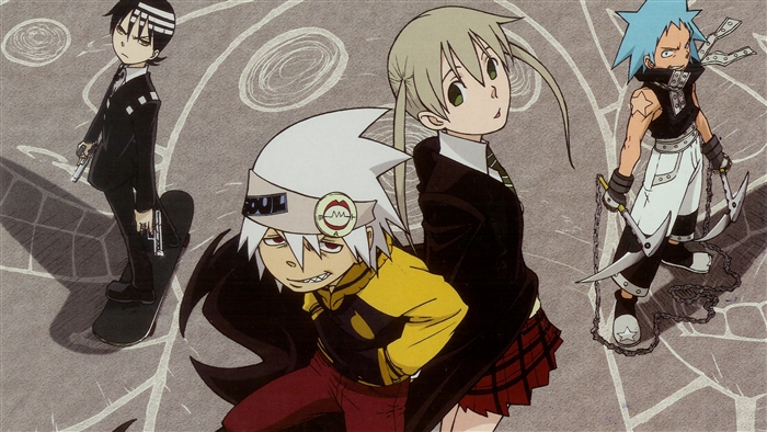 Death the Kid and friends from Soul Eater