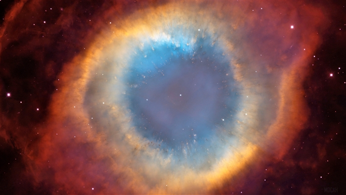 Helix Nebula in Space 4K