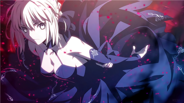 Saber Alter Intense Pose 4K
