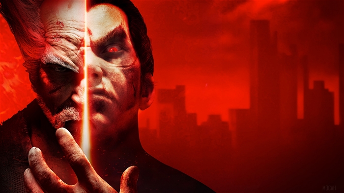 Heihachi Mishima and Kazuya Mishima from Tekken 7 4K