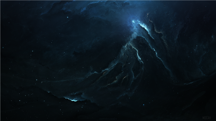 Deep Space Nebula with Stars 4K