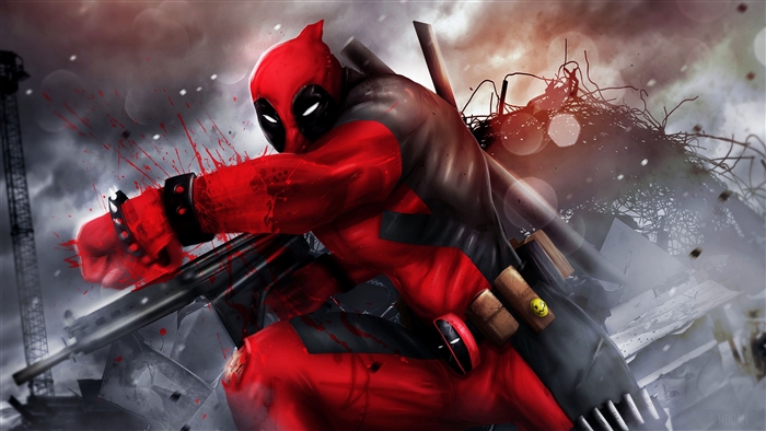Deadpool from Marvel Comics 4K