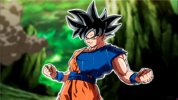 Goku Ultra Instinct Power Pose Dragon Ball 4K