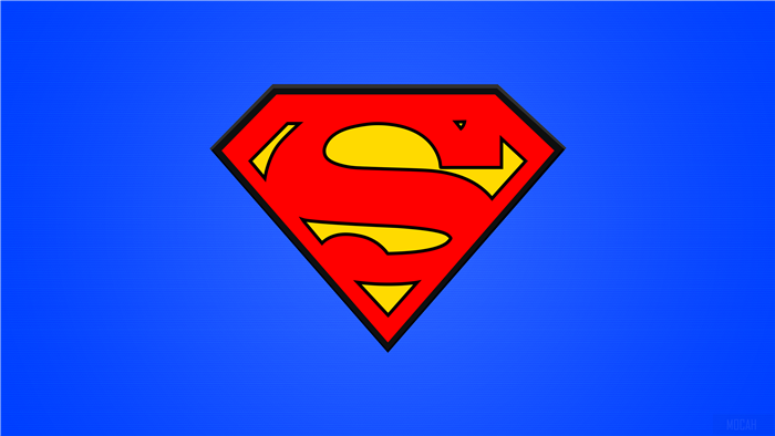 Superman logo from DC Comics 4K