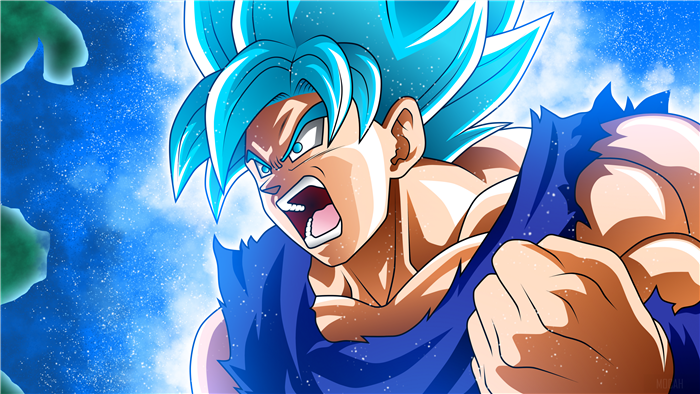 Goku from Dragon Ball Super in 4K
