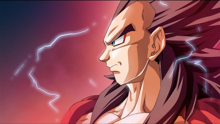 Vegeta from Dragon Ball Super in 4K