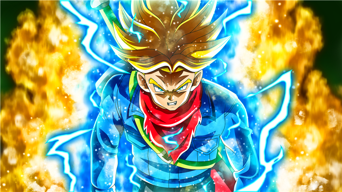 Trunks from Dragon Ball Super in 4K