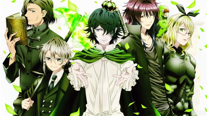 K Project characters Nagare Hisui, Sukuna Gojo, and others 4K