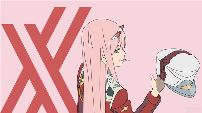 Zero Two from Darling in the Franxx 4K