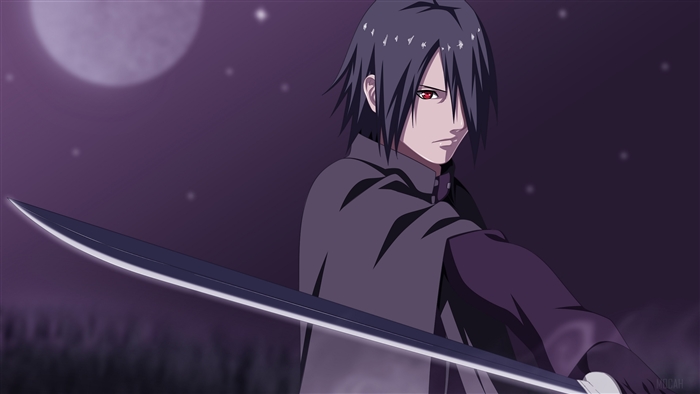 Sasuke Uchiha from Naruto 4K
