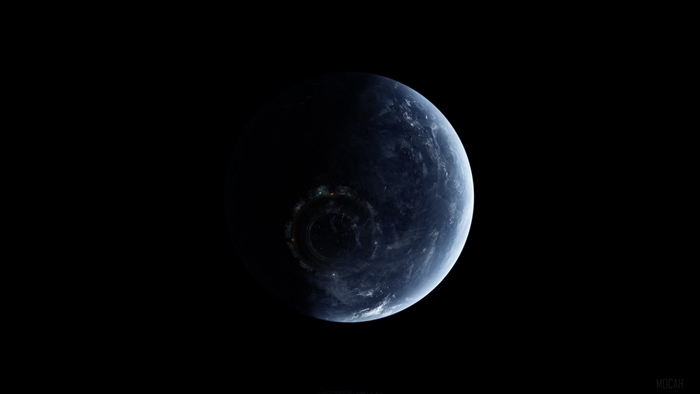 Planet in Cosmos 4K