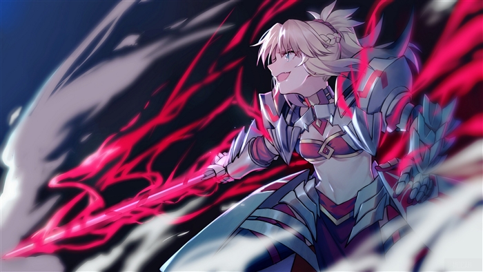 Mordred Saber of Red 4K