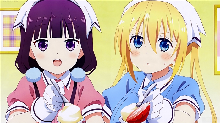 Kaho Hinata and Maika Sakuranomiya from Blend S 4K