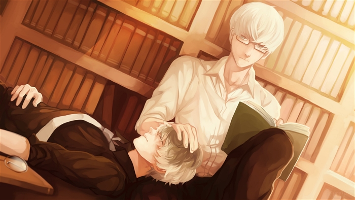 Ken Kaneki and Kishou Arima from Tokyo Ghoul:re