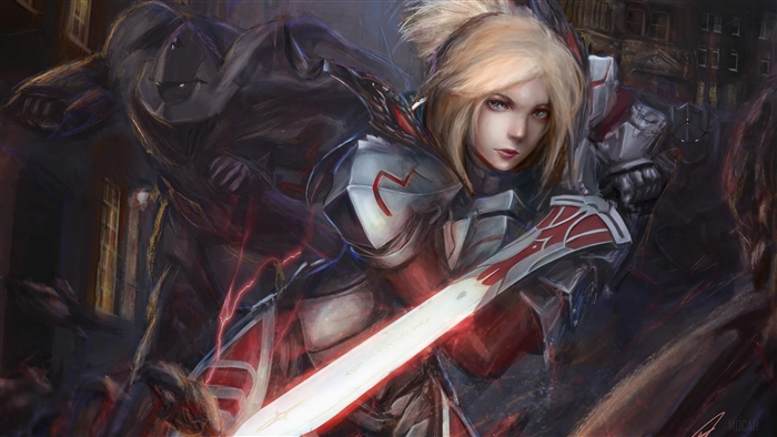 Mordred from Fate/Apocrypha, Saber of Red 4K
