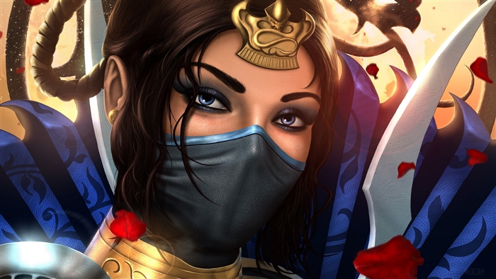 Kitana Mortal Kombat Woman Warrior 4k