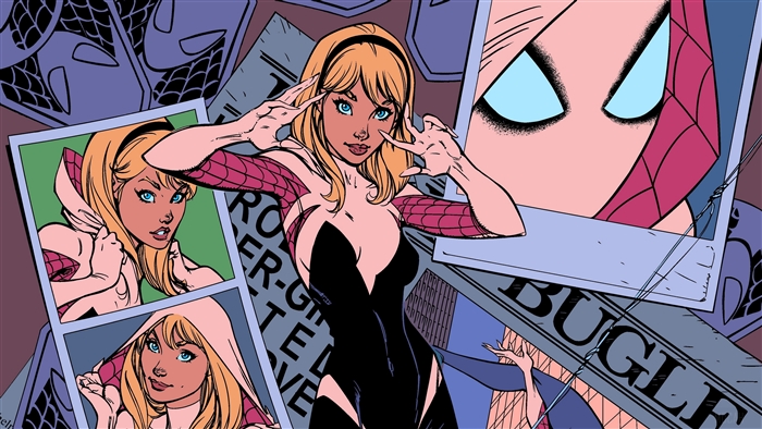 Spider-Gwen from Marvel Comics 4K